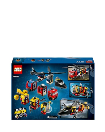 LEGO City Helicopter, Fire Engine & Submarine Remix 60462