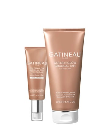 Gatineau Golden Glow Gradual Tan Face & Body Duo worth 78 pounds saving 30pounds