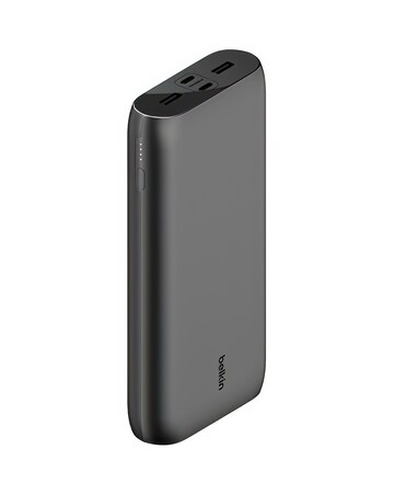 Belkin BoostCharge 32W PD 26,000 mAh 4-Port Power Bank - Black