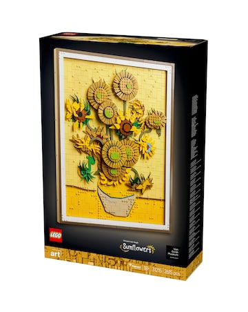 LEGO Art Vincent van Gogh - Sunflowers Wall Artwork Building Set 31215