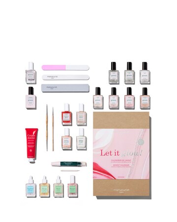 Manucurist Let it Glow Nails Advent Calendar (Worth 318 GBP)
