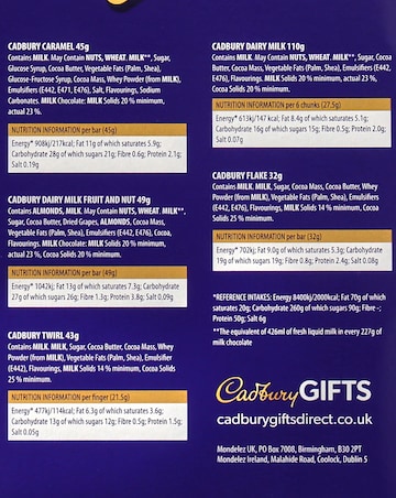 Cadbury Merry Christmas Chocolate Selection Gift Box