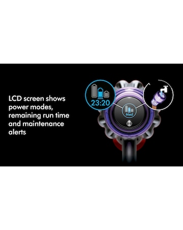 Dyson V11 Advanced Cordless Vacuum Cleaner, Nickel/Purple