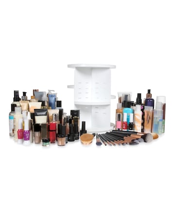 Rio Cosmetic & Brush 360 Degree Storage Carousel