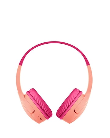 Belkin Soundform Mini Kids Wireless On-Ear Headphones - Pink