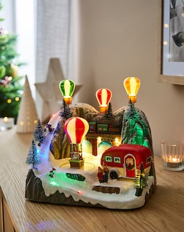 Christmas Village Musical Scene