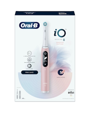 Oral-B iO6 Pink Sand Electric Toothbrush