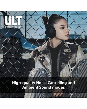 Sony ULT WEAR Wireless Over-Ear Headphones - Black