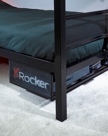 X Rocker Base Camp Single TV VESA Mount Bed - Black