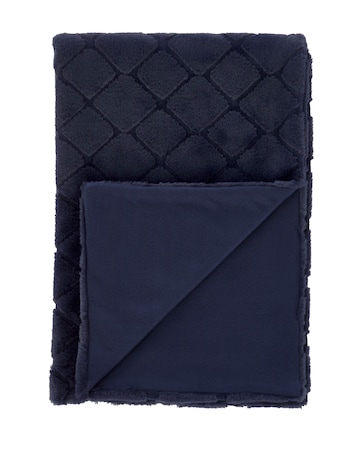 Catherine Lansfield Cosy Diamond Throw