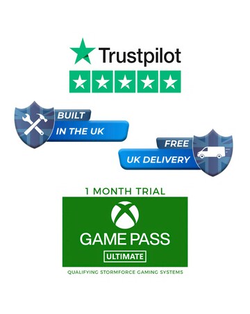 Stormforce Onyx i5-13400F, 16GB RAM, 1TB SSD, RX 4060, Windows 11 Gaming Desktop