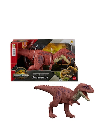 Jurassic World Rebirth Wild Roar Dinosaur Action Figure Aucasaurus