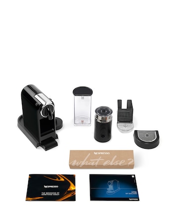 Nespresso Citiz Coffee Machine with milk frother