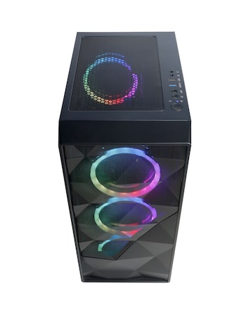 CyberpowerPC Eurus Gaming PC - Core i5-10400F RTX 3050 8GB RAM 500GB NVMe SSD