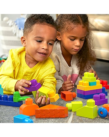 MEGA BLOKS Bigger Building Bag building set with 150 big building blocks