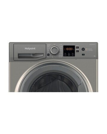 Hotpoint Anti-Stain NSWM 946 GG UK 9kg, 1400rpm Washing Machine - Graphite