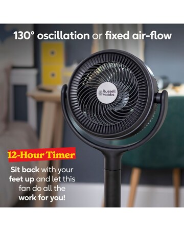 Russell Hobbs Pedestal Circulator 360 Fan