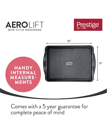 Prestige Aerolift 2 Piece Oven Tray Set