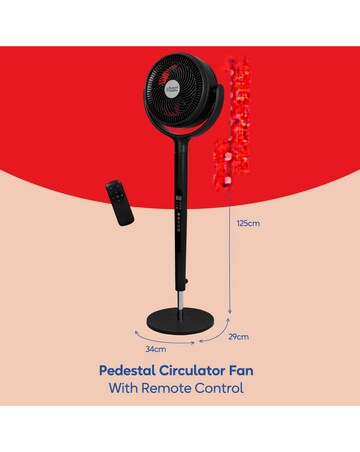 Russell Hobbs Pedestal Circulator 360 Fan