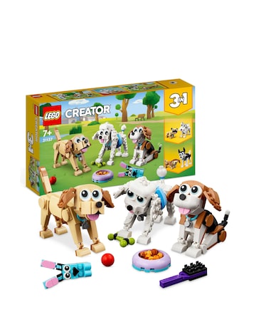 LEGO Creator 3 in 1 Adorable Dogs Animal Figures Toys 31137