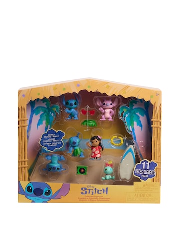Disney Stitch Live Action Stitch Collectable Figure Set