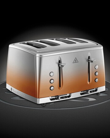 Russell Hobbs 25143 Eclipse Copper Sunset 4 Slice Toaster