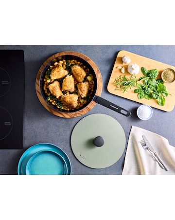 Morphy Richards Non-Stick 28cm Green Saute Pan