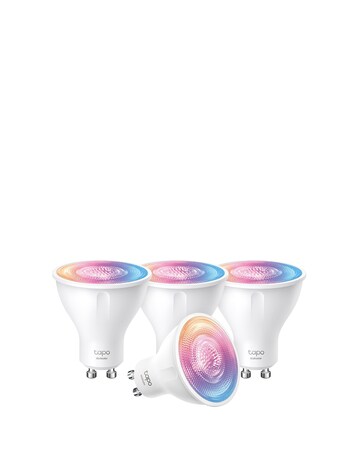 TP- Link Tapo L630 Smart Wi-Fi GU10 Spotlight Dimmable Colour - 4 Pack