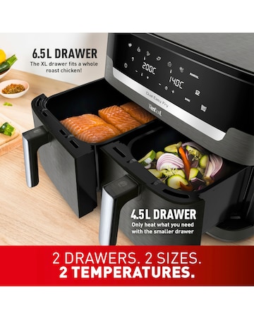 Tefal EY942HG0 Easy Fry XXL 11L Dual Basket Air Fryer