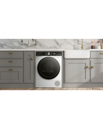 Hisense 5S Series DH5S102BW 10Kg Heat Pump Tumble Dryer - White