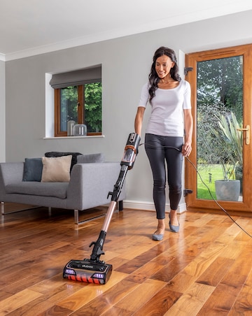 Shark Anti Hair Wrap Corded Stick Vacuum with Flexology and TruePet HZ500UKT