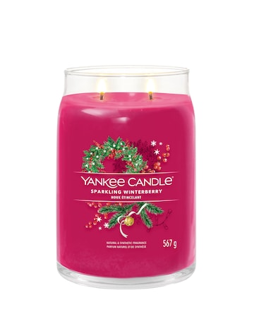 Yankee Candle Signature Large Jar Sparkling Winterberry