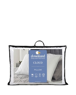 Downland Cloud Quilted Cotton Pillow