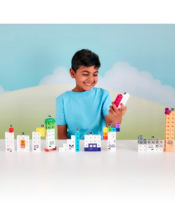 Learning Resources MathLink Cubes Numberblocks 11-20 Activity Set