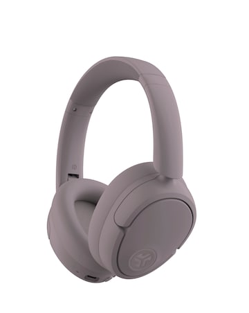 JLab JBuds Lux Active Noise Cancelling Over-Ear Headphones - Mauve