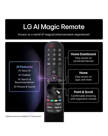 LG OLED42C55LA 42in OLED evo AI 4K Smart TV