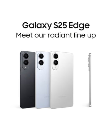 Samsung Galaxy S25 Edge 256GB - Titanium Jetblack