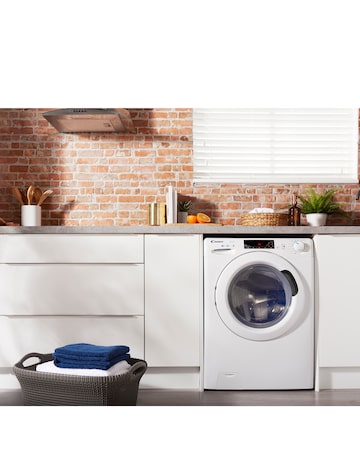 CANDY CSW 485TE/1-80 8+5Kg Washer Dryer, 1400 RPM White Smart