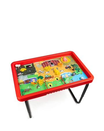 Play-Tray + Farm/Safari Play Mat Set