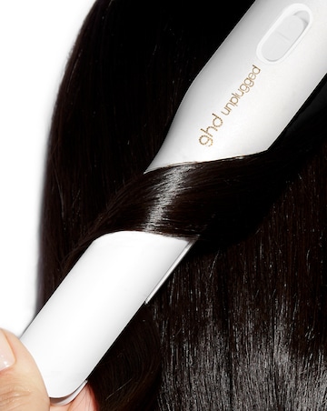 GHD Unplugged Cordless Hair Straightener in White