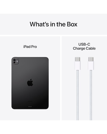 Apple iPad Pro (M4, 2024) 11inch Ultra Retina XDR Wi-Fi 256GB - Space Black