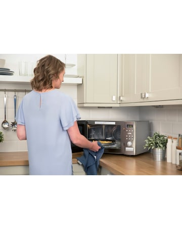 Russell Hobbs 25 Litre Stainless Steel Digital Combination Microwave