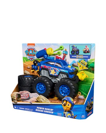 PAW Patrol Rescue Wheels Chase's Deluxe Power Haulin' Rescue Cruiser