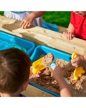 Tp Deluxe Wooden Picnic Table Sandpit