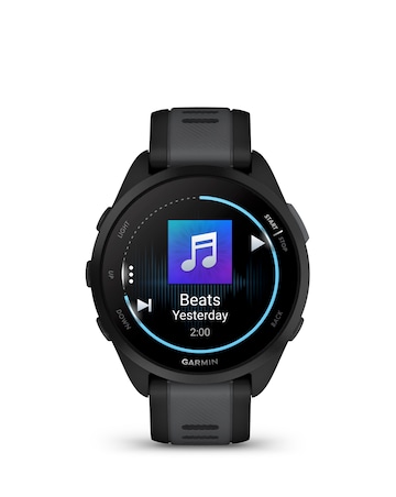 Garmin Forerunner 165 Smart Watch - Black & Slate Grey