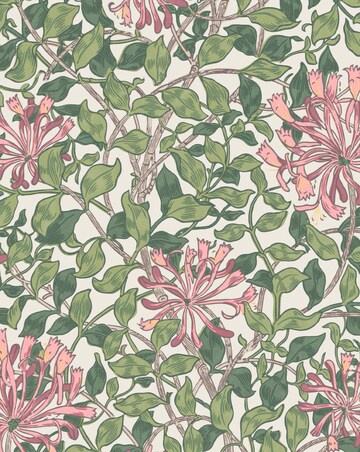 William Morris at Home Honeysucke Blossom Wallpaper