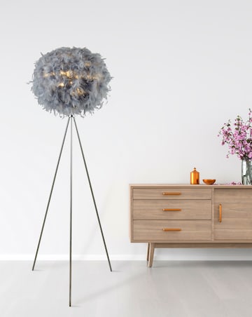 Feather Tripod Floor Lamp