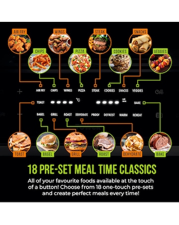 Tower Vortx 30L Air Fryer Oven with Rotisserie Function and XL Viewing Window