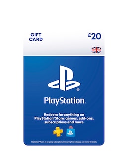 PlayStation Store Gift Card - &pound;20 (Digital Download)