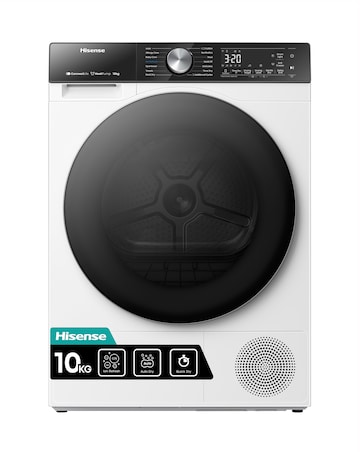 Hisense 5S Series DH5S102BW 10Kg Heat Pump Tumble Dryer - White